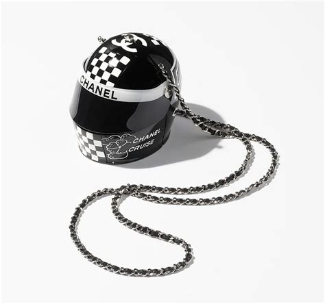 chanel f1 helmet bag|chanel mini helmet.